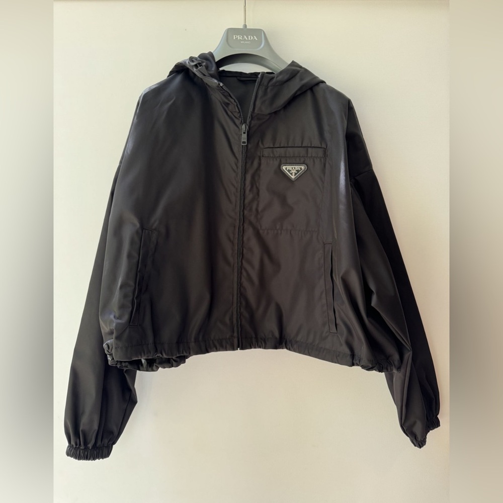 Prada Re-Nylon Cropped Jacket